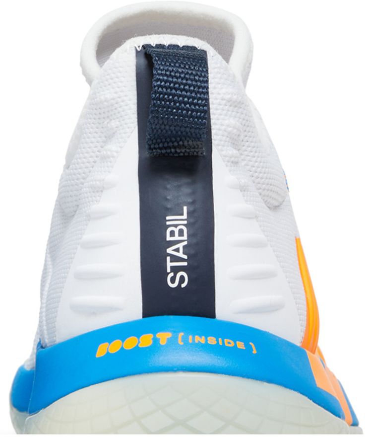 Adidas Stabil Next Gen Primeblue White Orange Rush