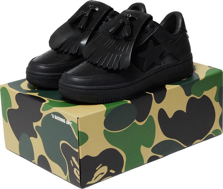 GOAT x Bapesta M1 Removable Tassel Black