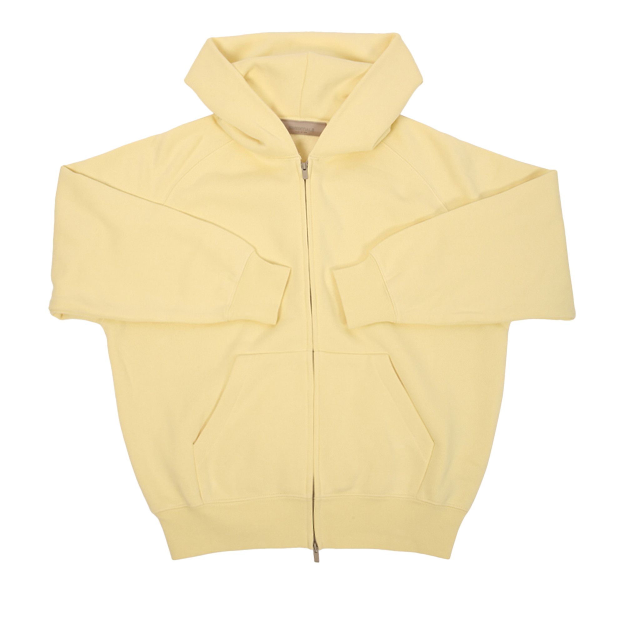 Buy Fear of God Essentials Kids Fullzip Hoodie 'Canary