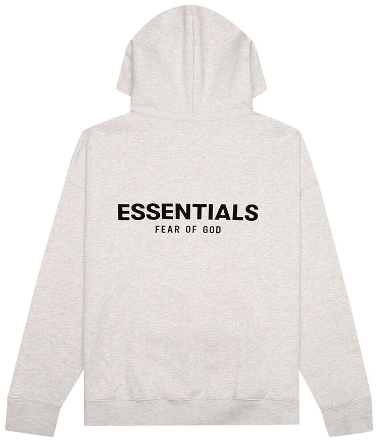 Fear of God Essentials Kids Hoodie Light Oatmeal