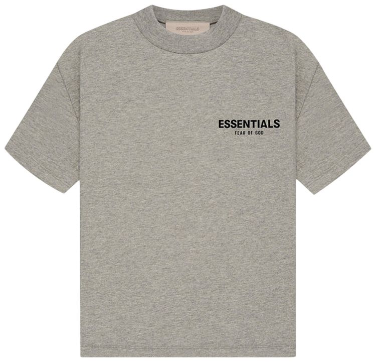 Fear of God Essentials Kids Tee Dark Oatmeal