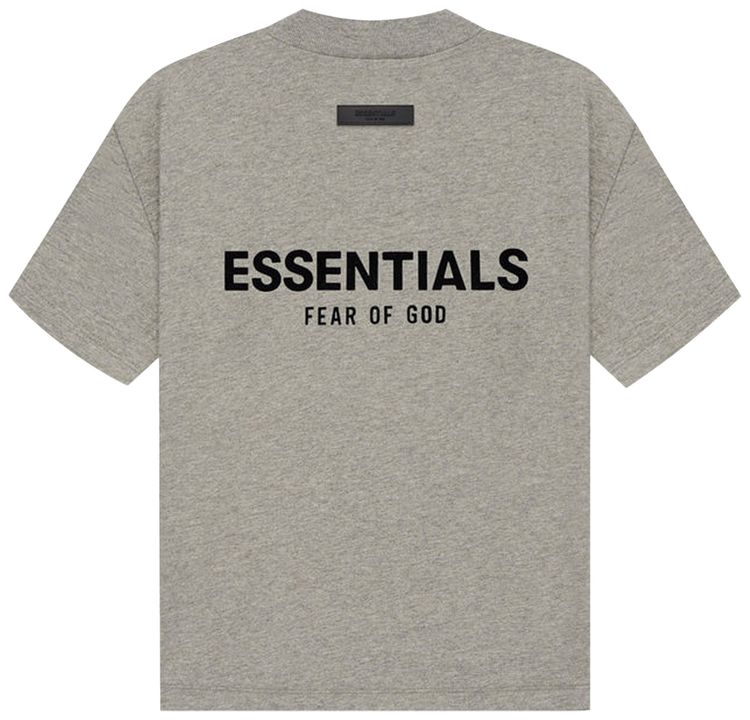 Fear of God Essentials Kids Tee Dark Oatmeal
