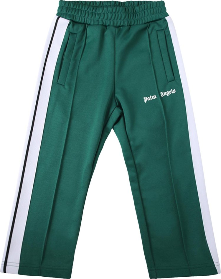 Palm Angels Kids Track Pant 'Green/White'
