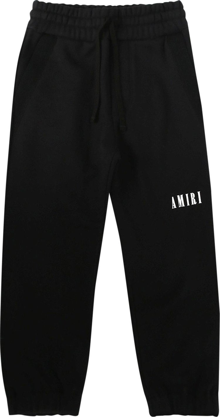 Amiri Logo Classic Joggers Black