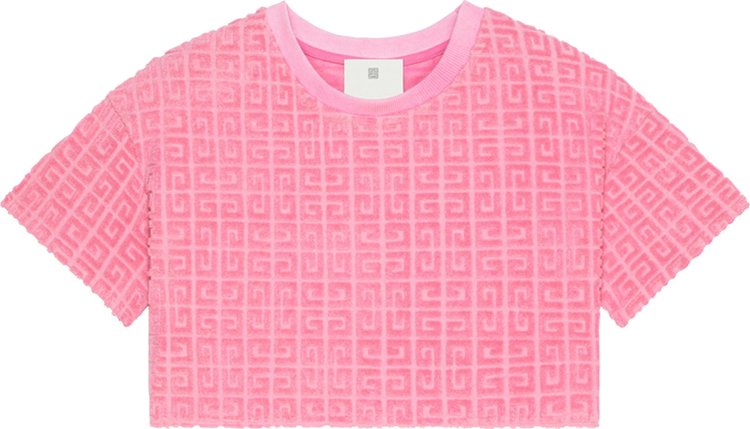 Givenchy Cropped T-Shirt 'Old Pink'