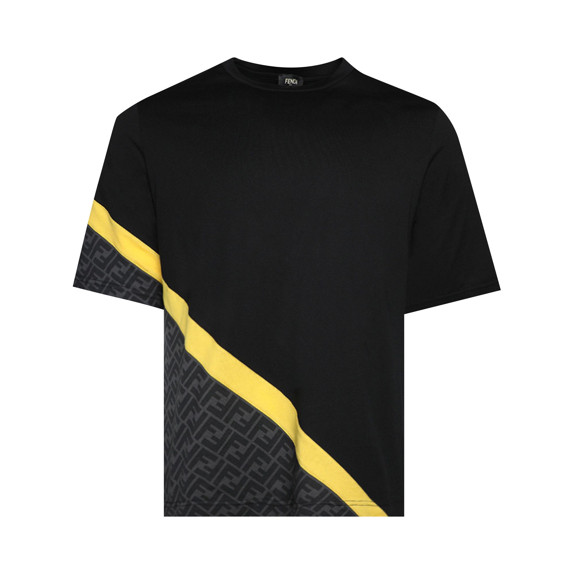 Fendi T Shirt Black Grey