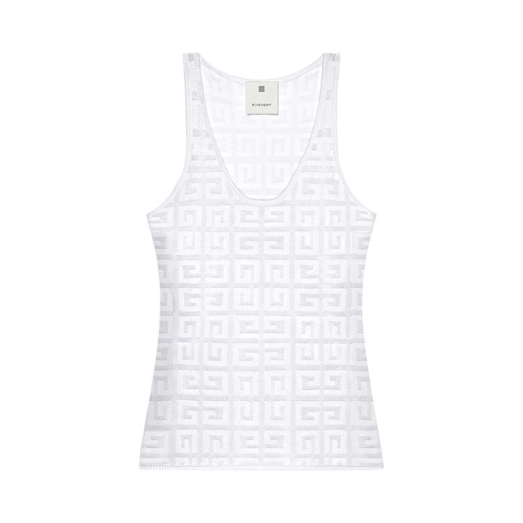 Givenchy Tank Top White