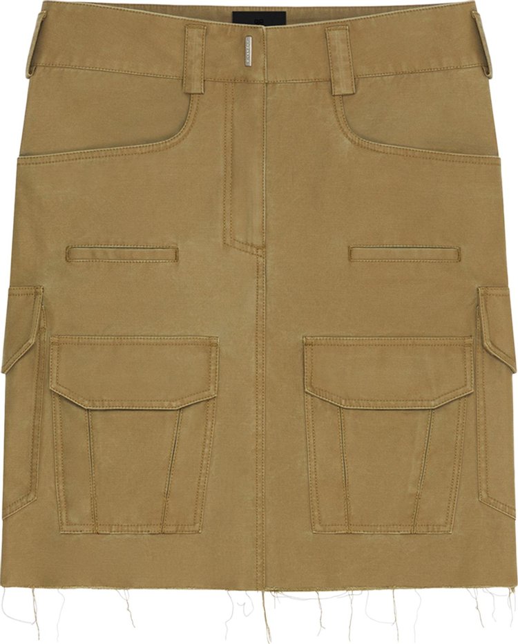 Givenchy Cargo Skirt 'Olive Green'