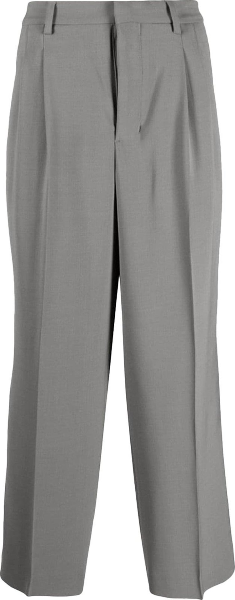Ami Straight Fit Pants 'Mineral Grey'