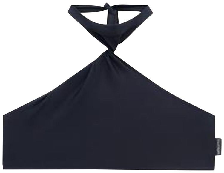 Courreges Twist Tech Jersey Swimsuit Black