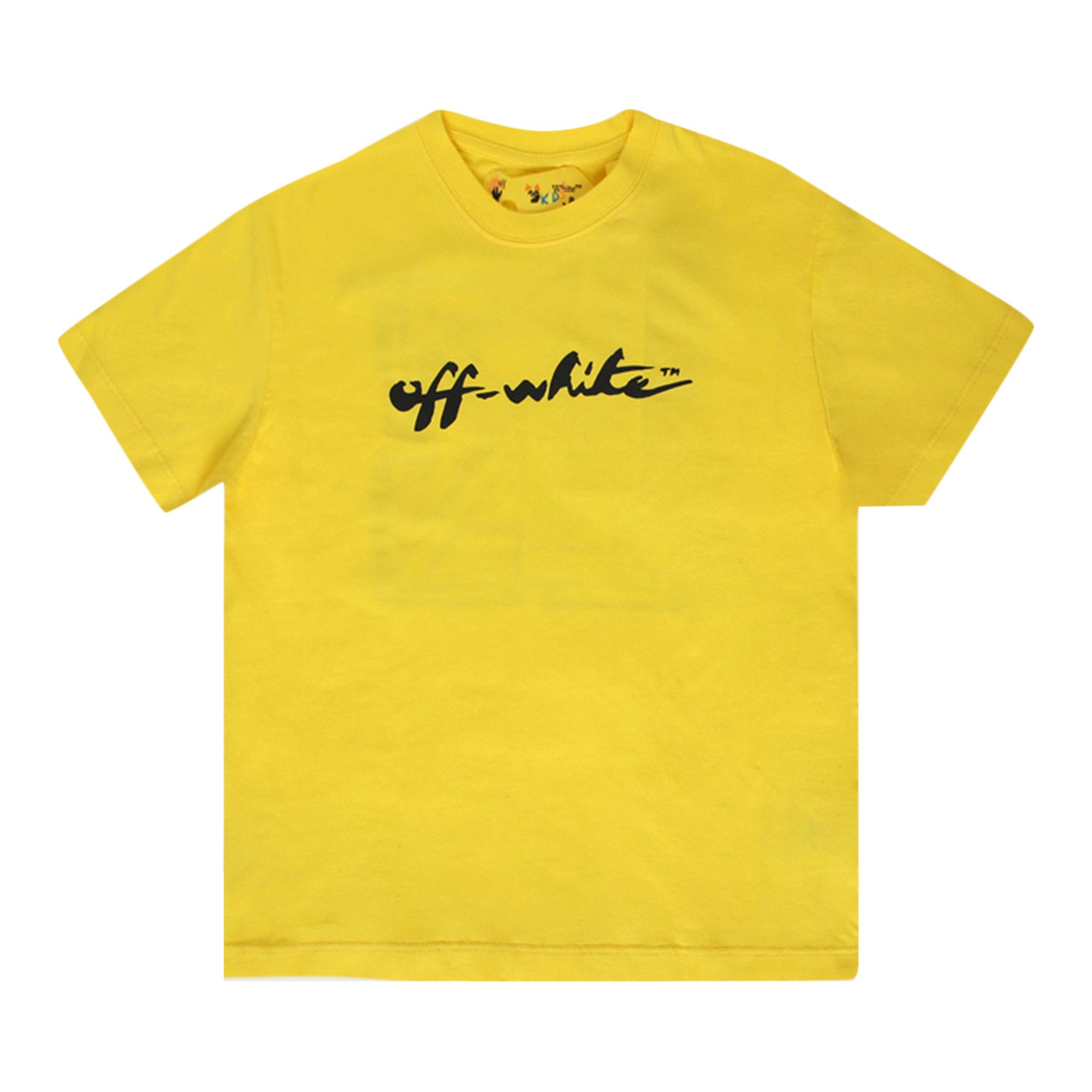 Off white 2025 shirt black yellow