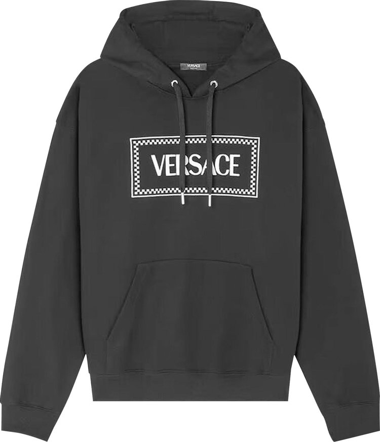 Versace Tiles Embroidered Sweatshirt 'Black'