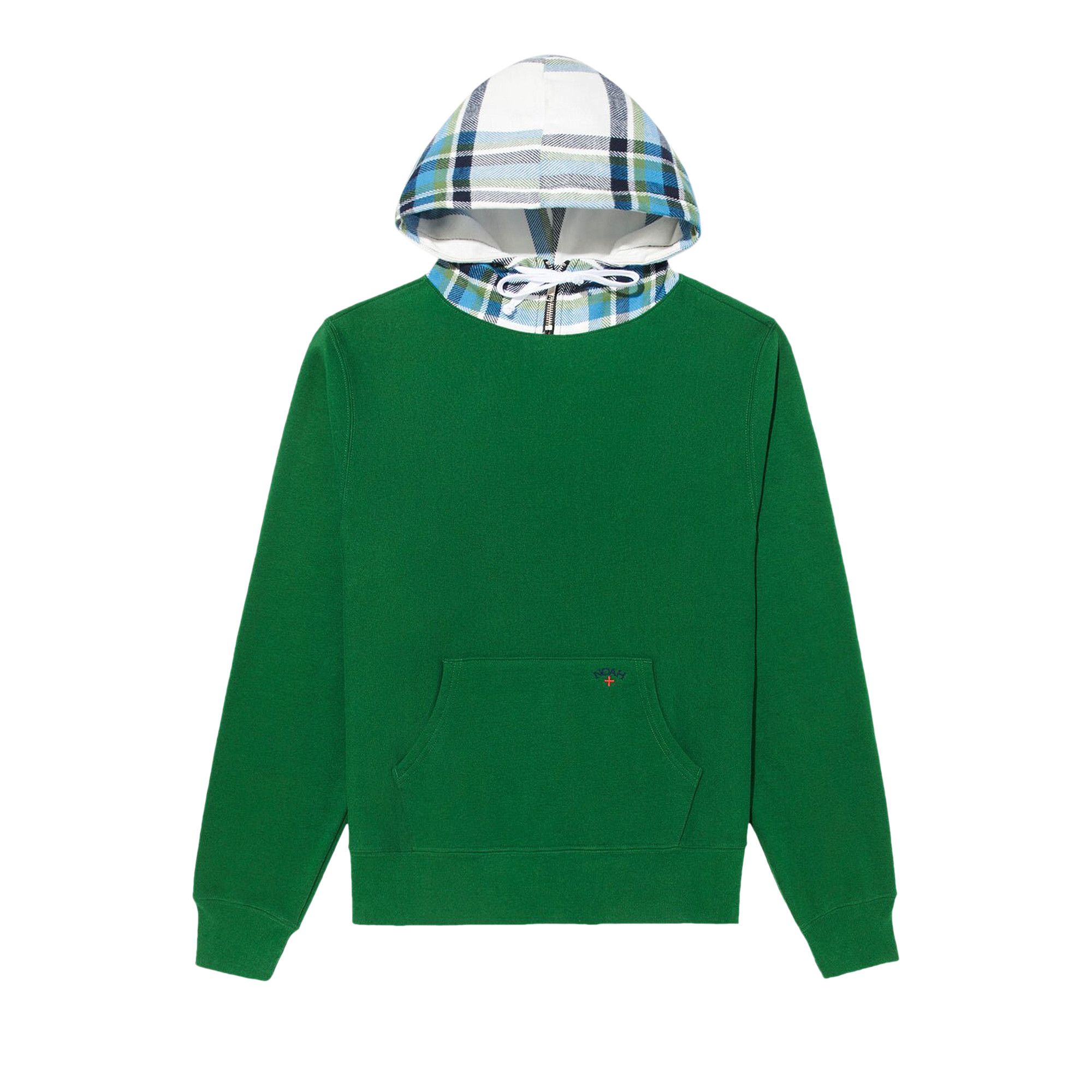 Buy Noah Flannel Hood Sweatshirt 'Spartan Green' - SS123FW23 SPAR