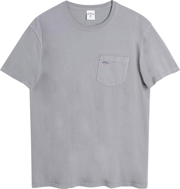 Noah Core Logo Pocket T-Shirt 'Dark Grey'