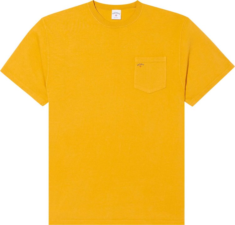 Noah Core Logo Pocket T-Shirt 'Golden Orange'