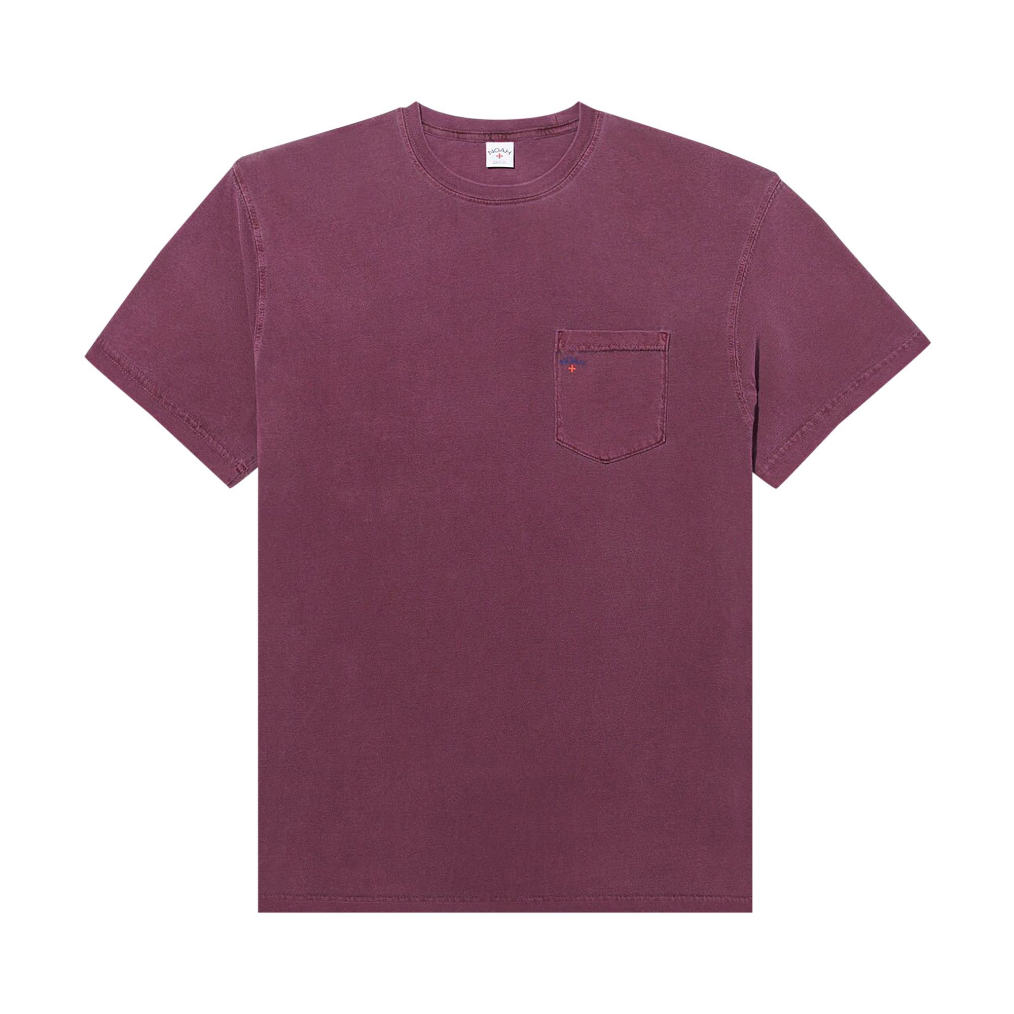 Buy Noah Core Logo Pocket T-Shirt 'Dark Purple' - PT025FW23 DARK