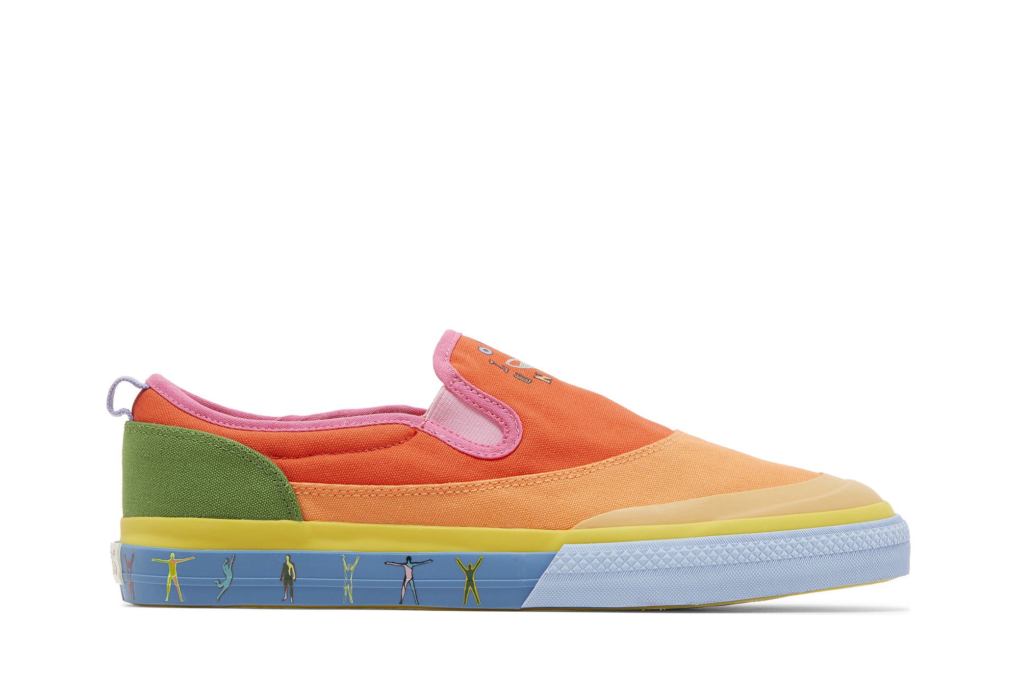 Buy Nizza Slip On Low Pride Pack Love Unites GW2421 GOAT