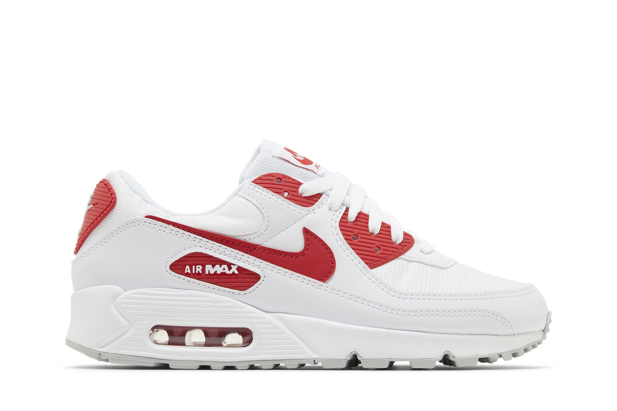 Buy Air Max 90 White University Red DX8966 100 GOAT
