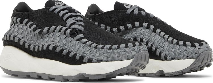 Wmns Air Footscape Woven Black Smoke Grey