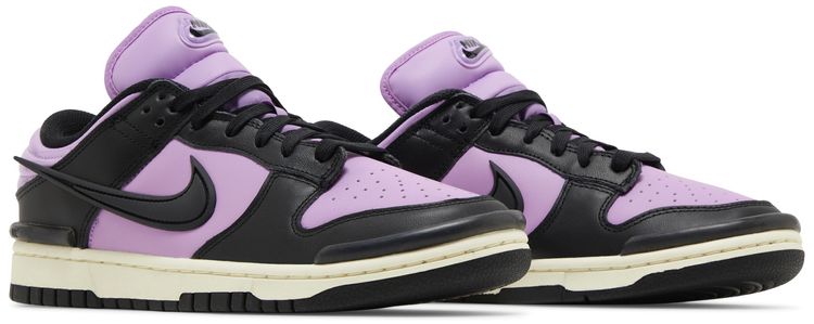 Wmns Dunk Low Twist Black Rush Fuchsia