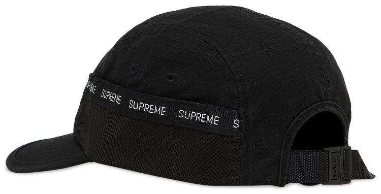 Supreme Mesh Pocket Camp Cap Black