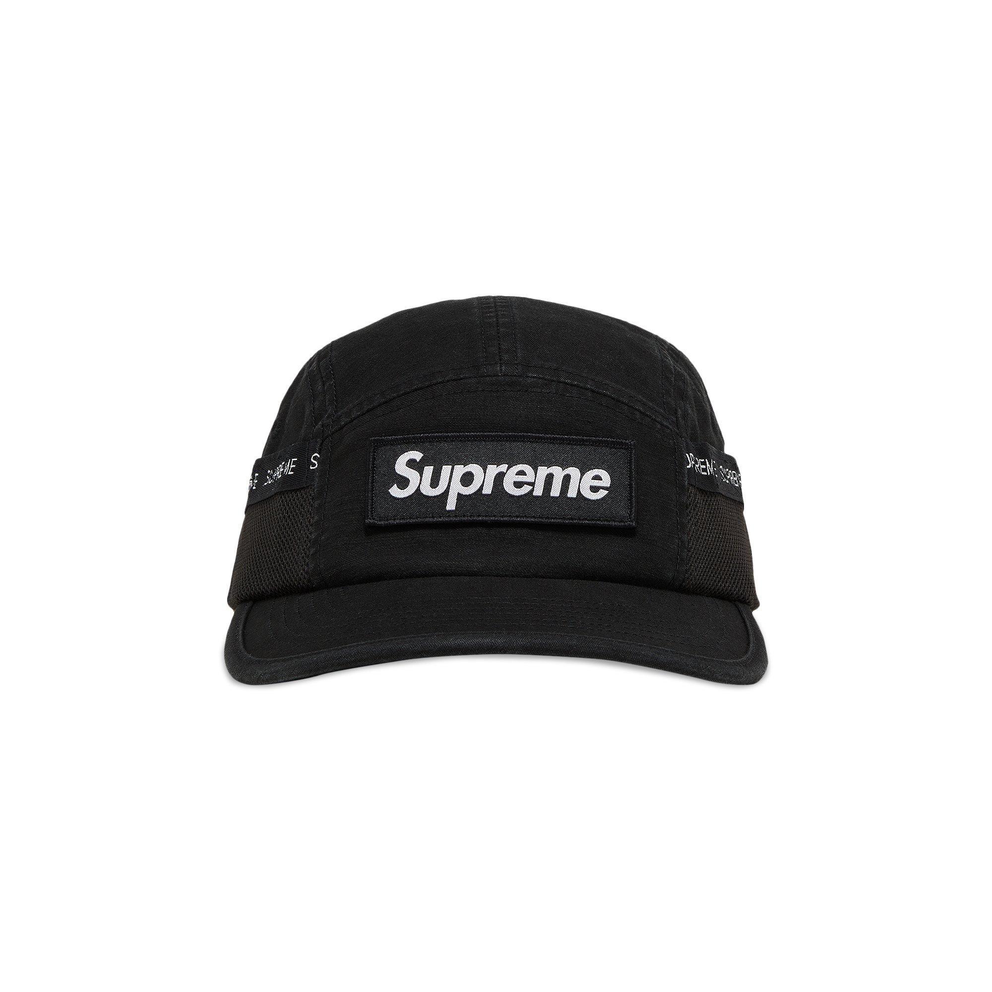 Buy Supreme Mesh Pocket Camp Cap 'Black' - FW23H19 BLACK | GOAT