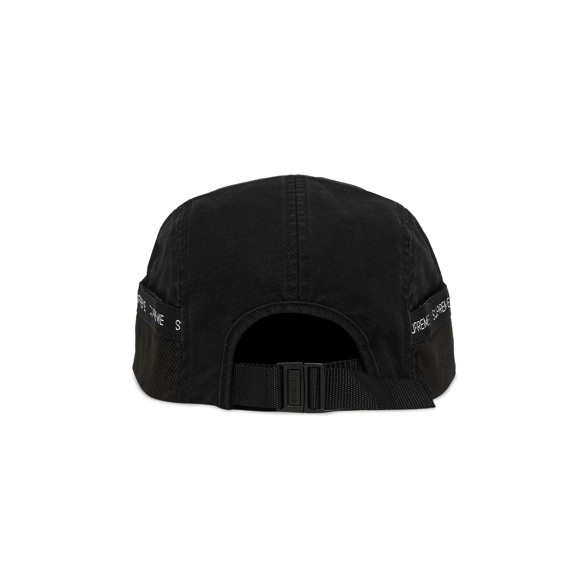 Buy Supreme Mesh Pocket Camp Cap 'Black' - FW23H19 BLACK | GOAT