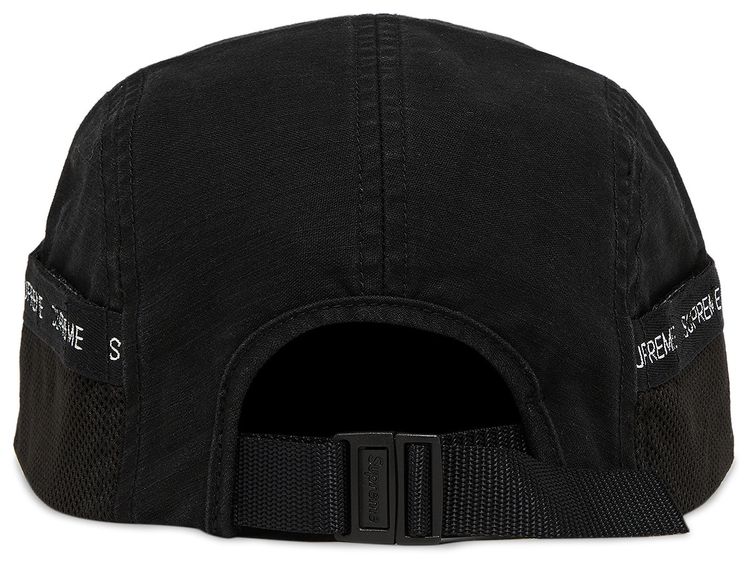Supreme Mesh Pocket Camp Cap Black