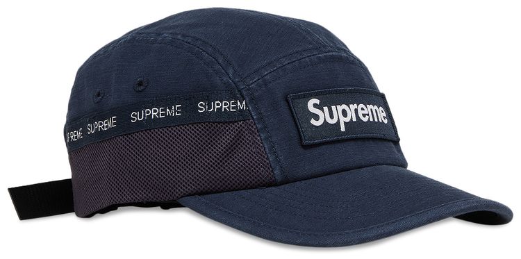Supreme Mesh Pocket Camp Cap Navy