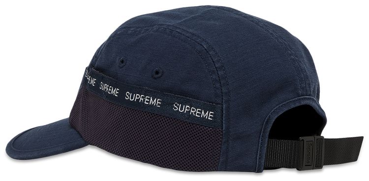 Supreme Mesh Pocket Camp Cap Navy