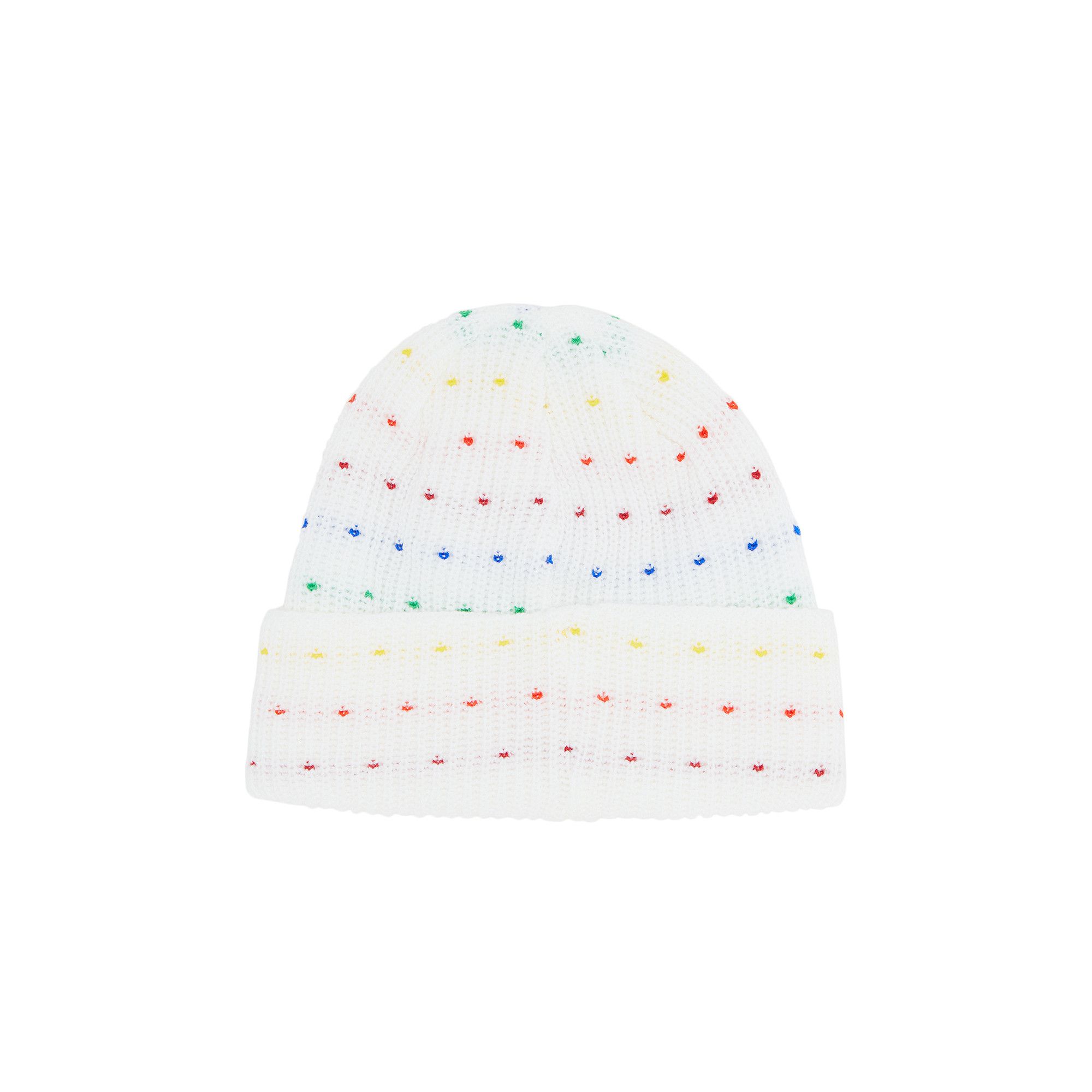 Buy Supreme Loose Gauge Beanie 'White Multicolor' - FW23BN20
