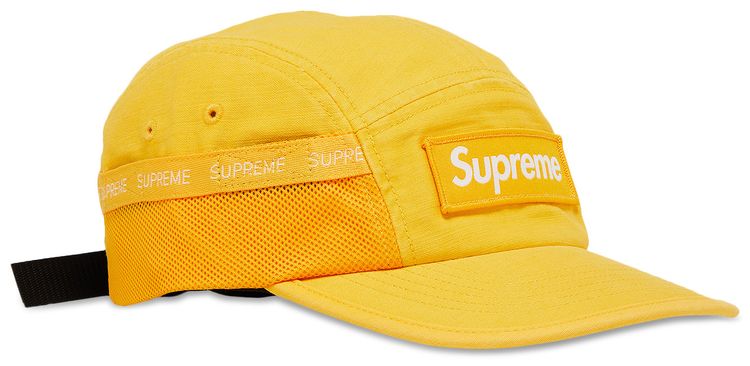 Supreme Mesh Pocket Camp Cap Yellow