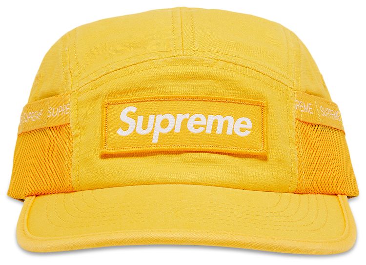 Supreme Mesh Pocket Camp Cap Yellow