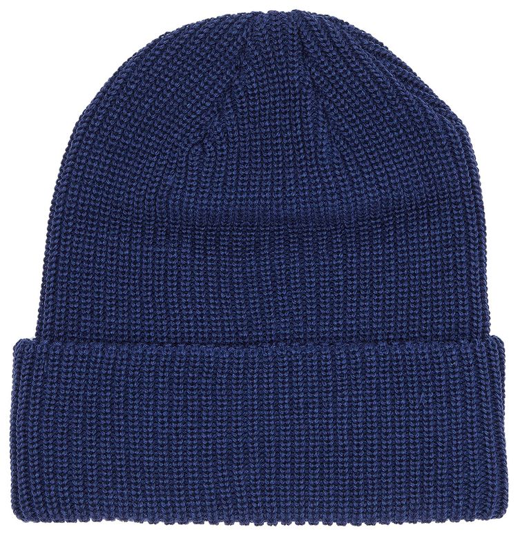 Supreme Loose Gauge Beanie Dark Blue