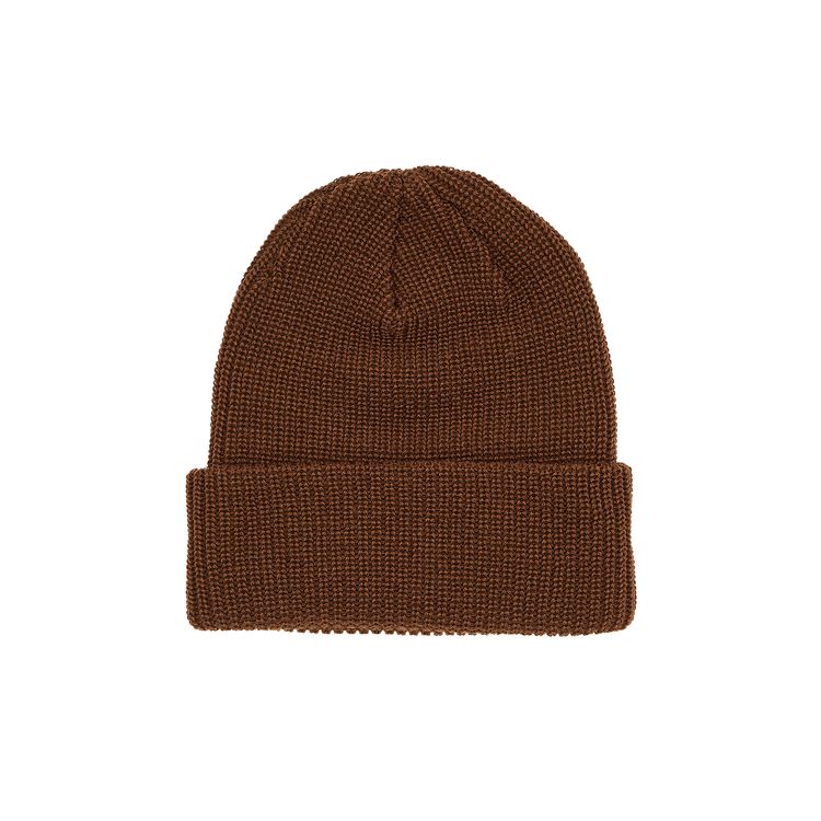 Supreme Loose Gauge Beanie Brown