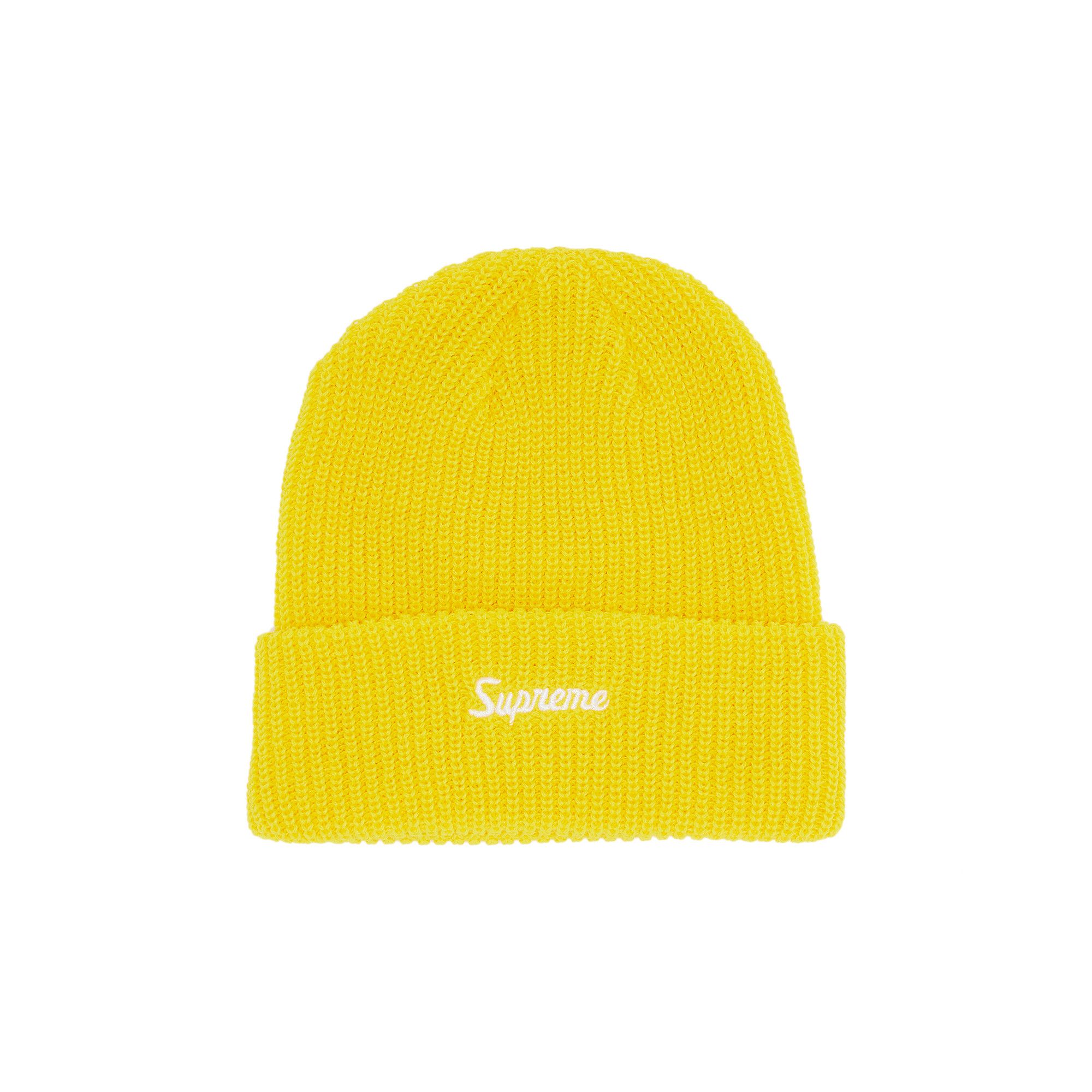 Buy Supreme Loose Gauge Beanie 'Yellow' - FW23BN20 YELLOW | GOAT CA