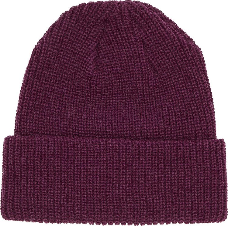 Supreme Loose Gauge Beanie Burgundy