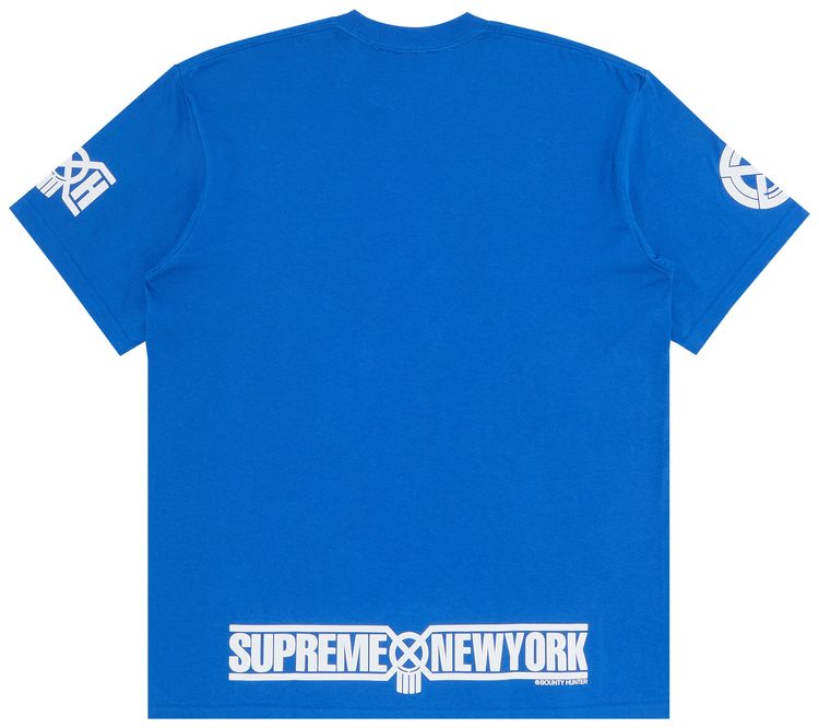 Supreme x Bounty Hunter Skulls Tee Royal