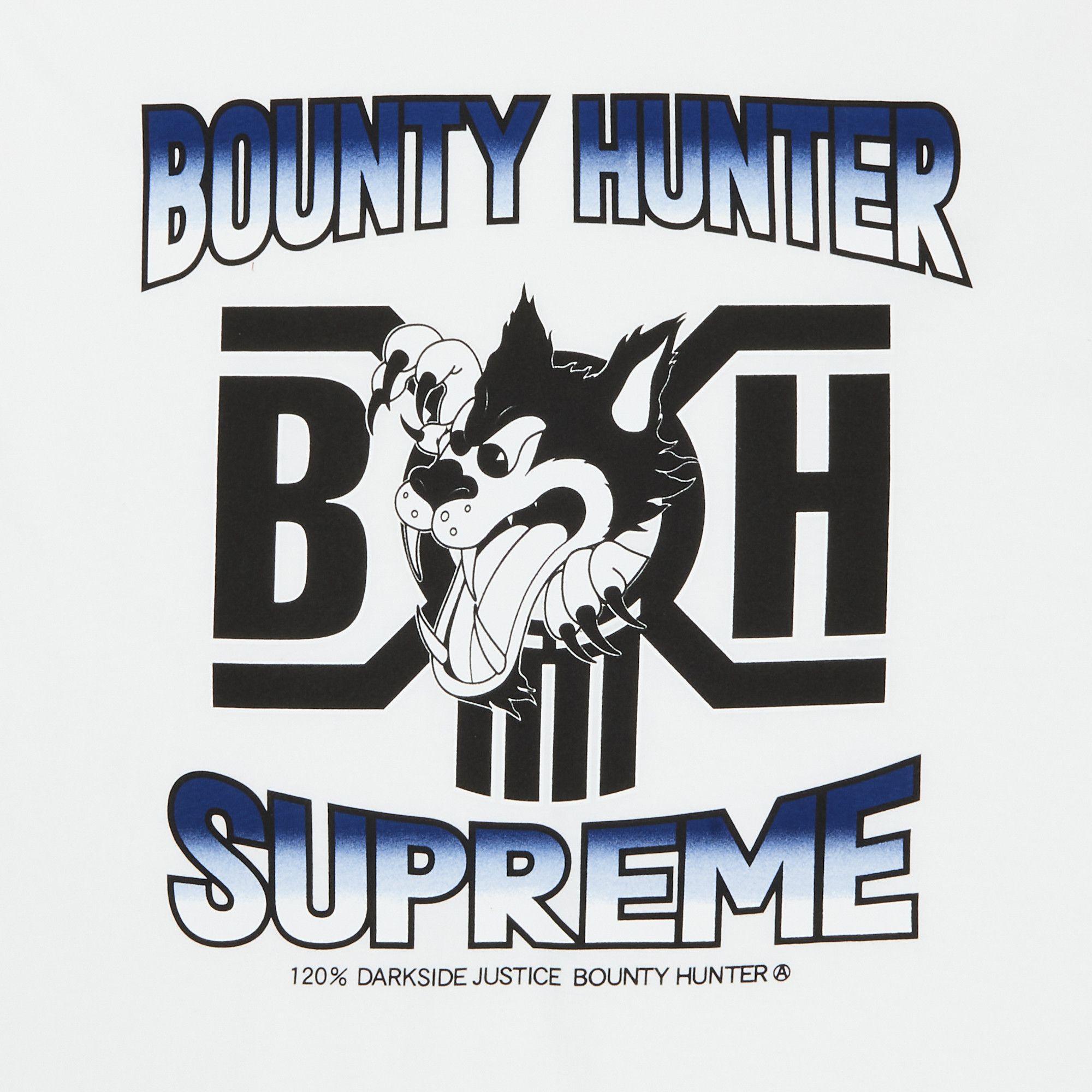 Buy Supreme x Bounty Hunter Wolf Tee 'White' - FW23T1 WHITE
