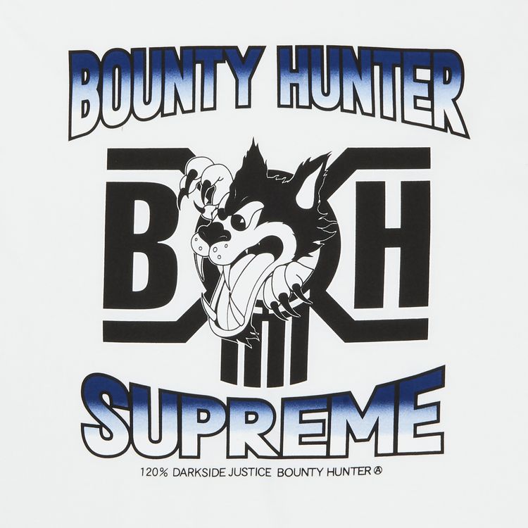 Supreme x Bounty Hunter Wolf Tee White