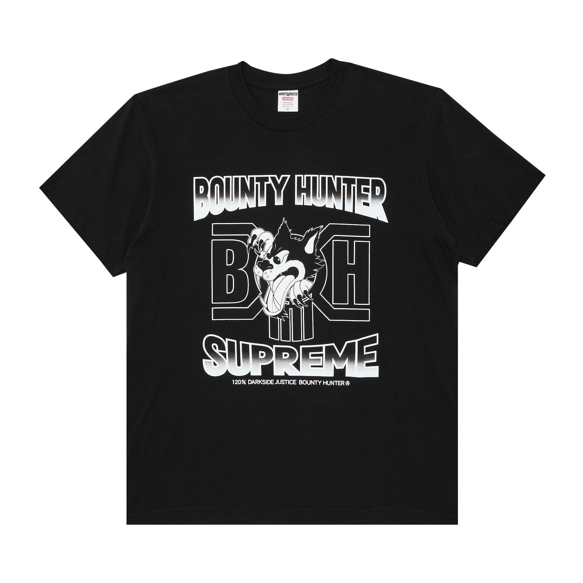 Buy Supreme x Bounty Hunter Wolf Tee 'Black' - FW23T1 BLACK | GOAT CA