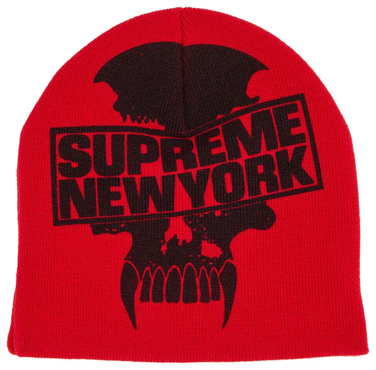 Supreme x Bounty Hunter Beanie Red