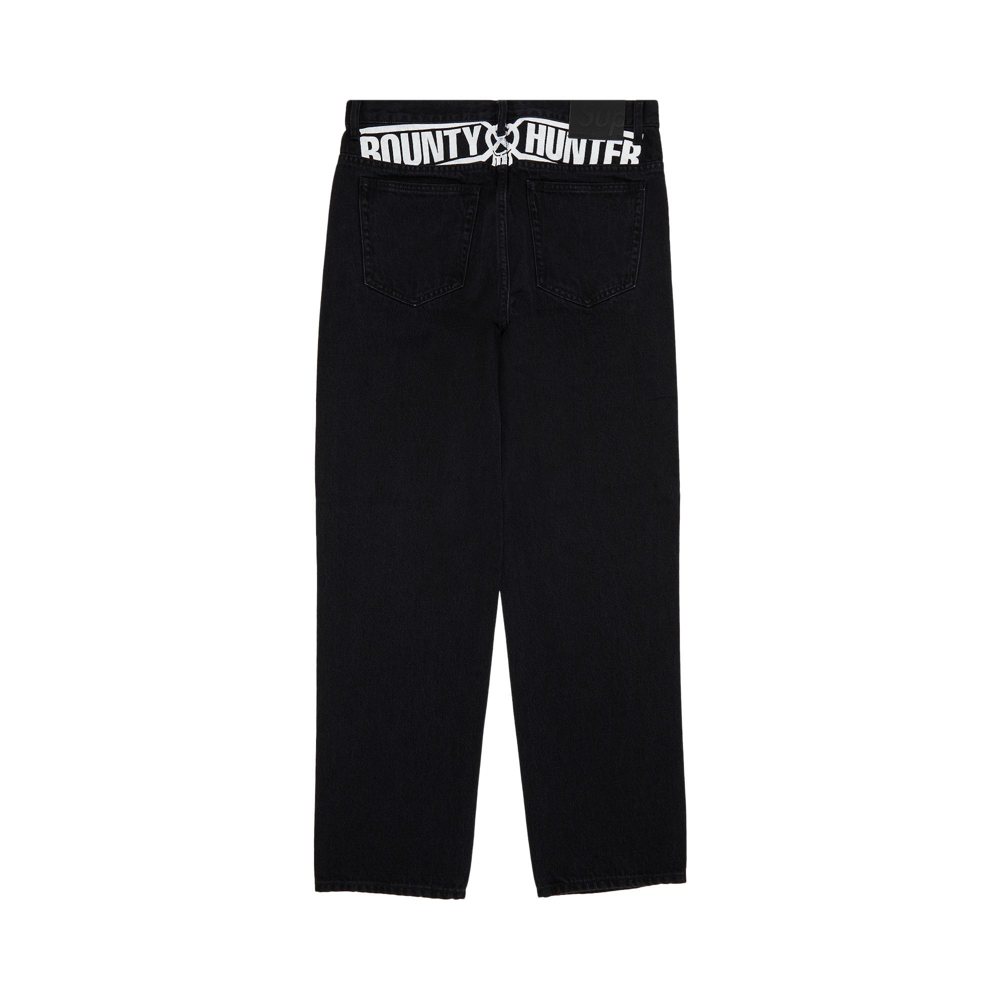 Buy Supreme x Bounty Hunter Regular Jeans 'Washed Black' - FW23P44