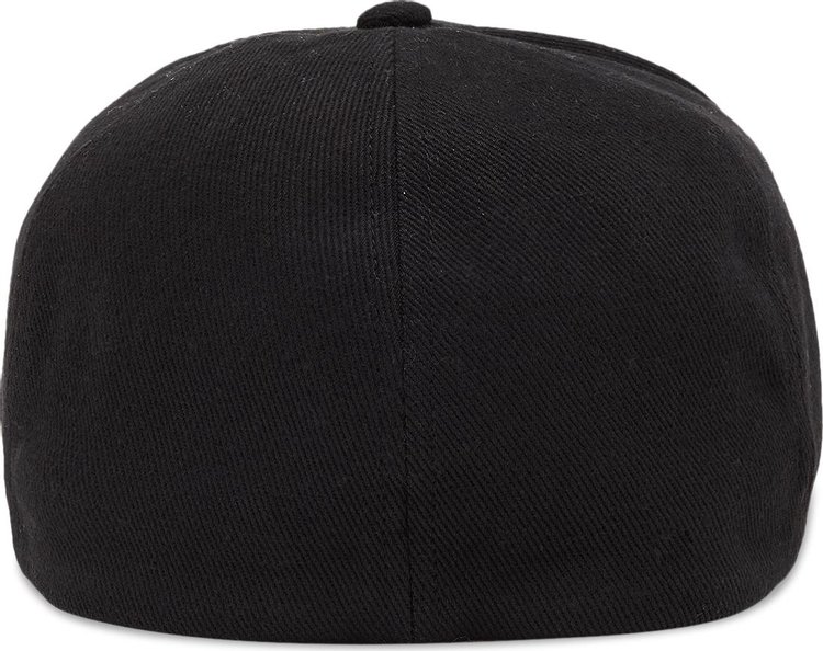 Balmain Embroidered Cap BlackIvory