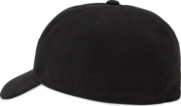 Balmain Embroidered Cap BlackIvory