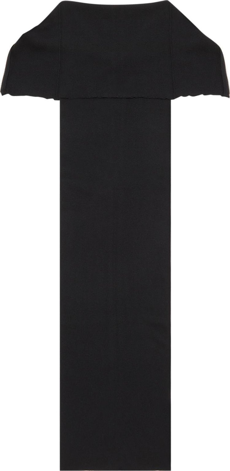 MM6 Maison Margiela Midi Dress Black