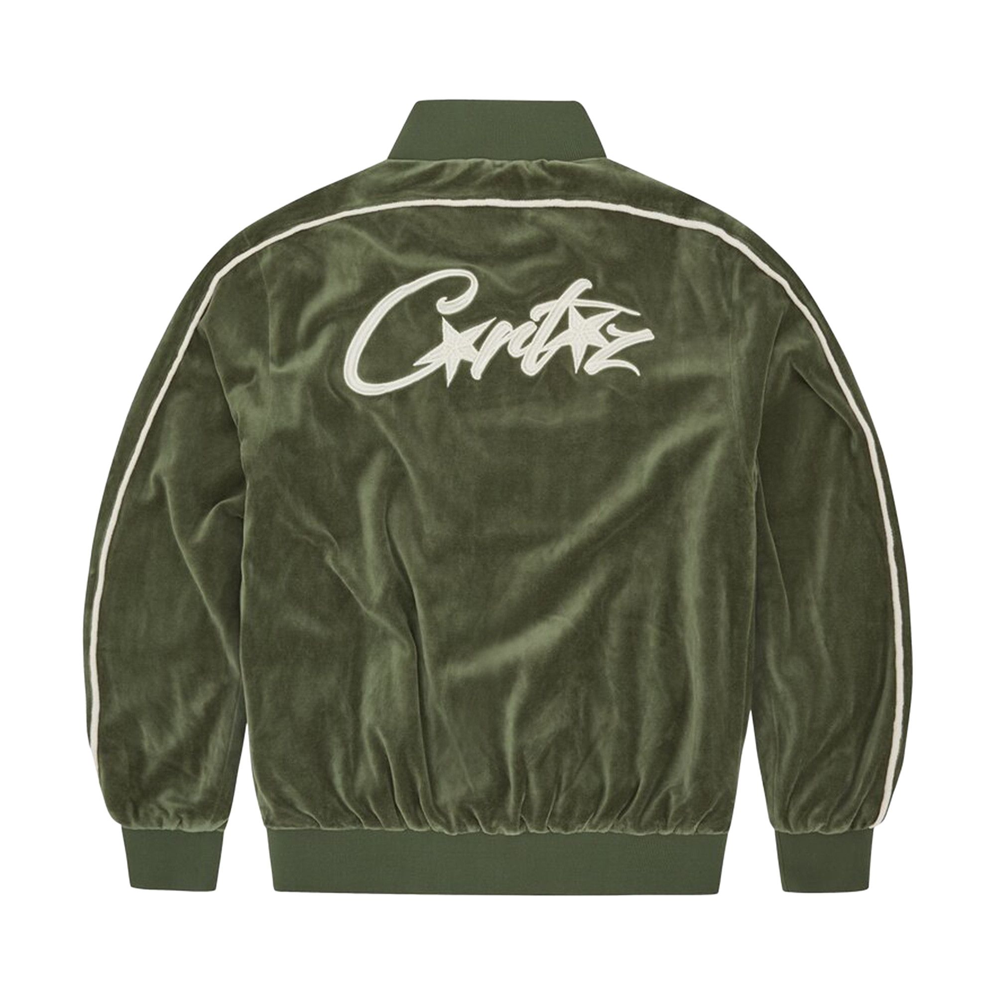 【即納！最大半額！】 Jacket Velour VVS Corteiz Buy 'Green' 1FW230314VVJ 7892 - トップス