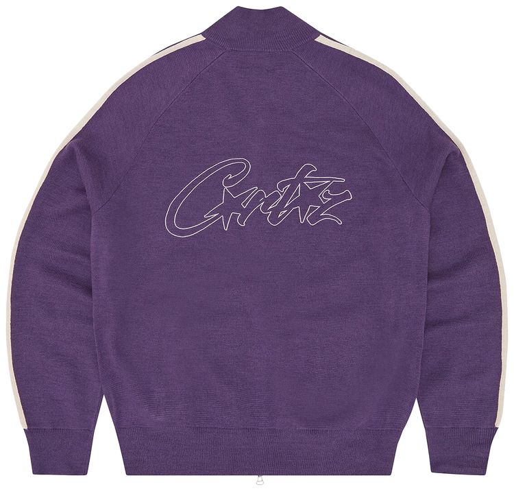 Corteiz VVS Knit Zip Purple