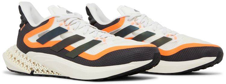 4DFWD Pulse 2 Crystal White Solar Orange