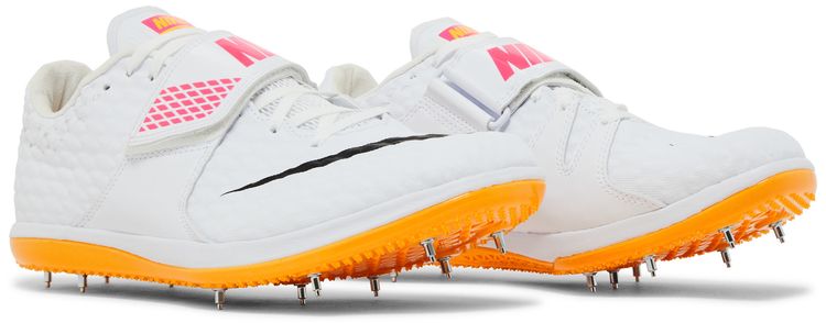 High Jump Elite White Hyper Pink Orange